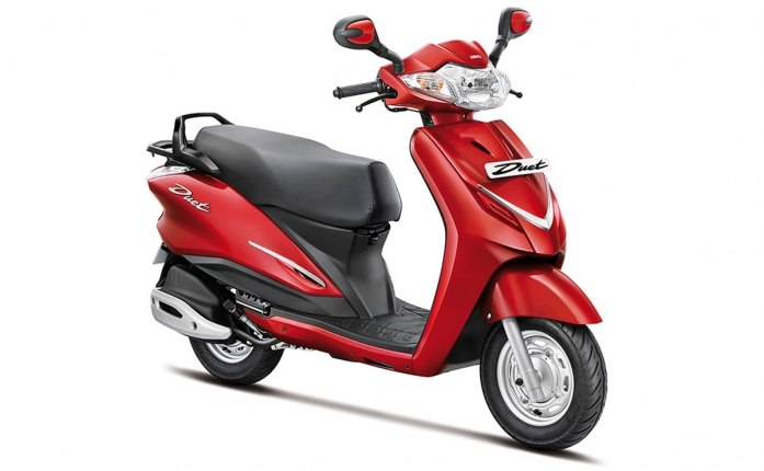 Hero two hot sale wheeler scooty