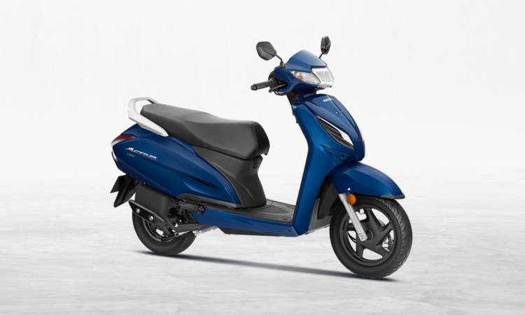 Blue Hero Honda Activa I Hero Honda Activa 6g Colours Decent Blue