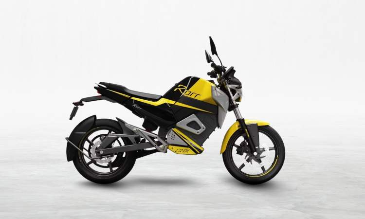 Oben Electric Rorr available in 2 Colours in India - carandbike