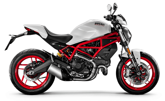 Ducati 797 white deals