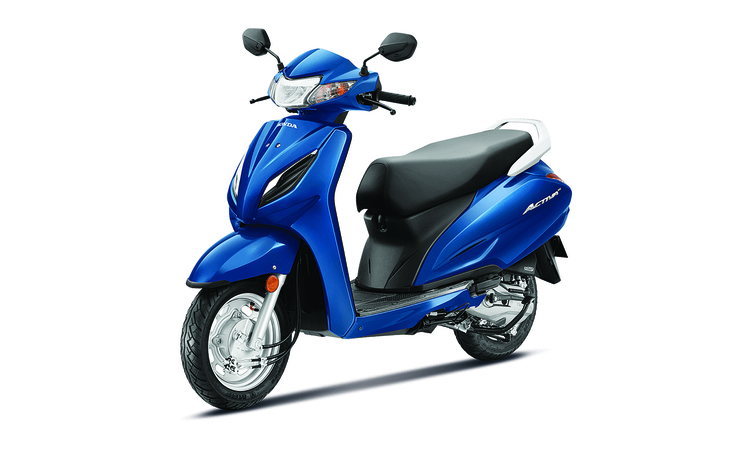 Blue Colour Honda Activa 110 6g Price 6g Price In Honda Activa 110
