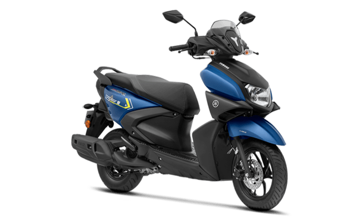 yamaha ray loan -dark matt blue model