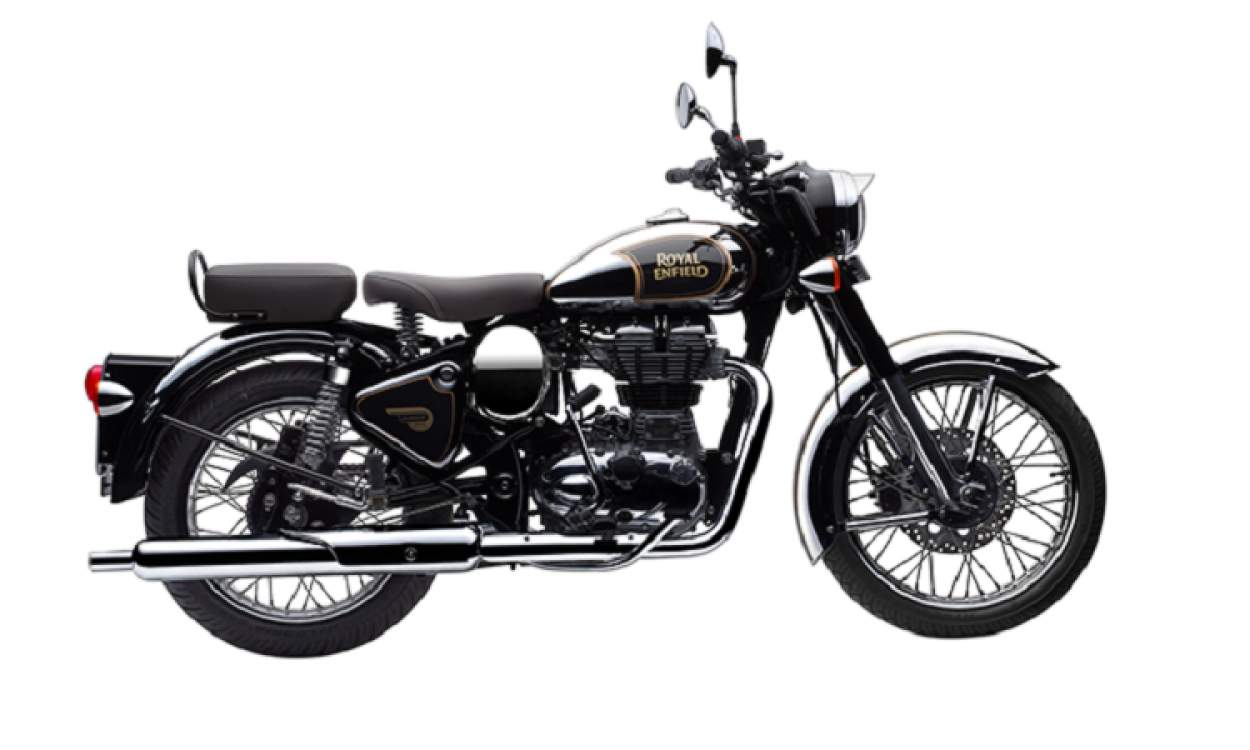 Wallpaper Bullet 350 Classic Chrome Black Royal Enfield Classic