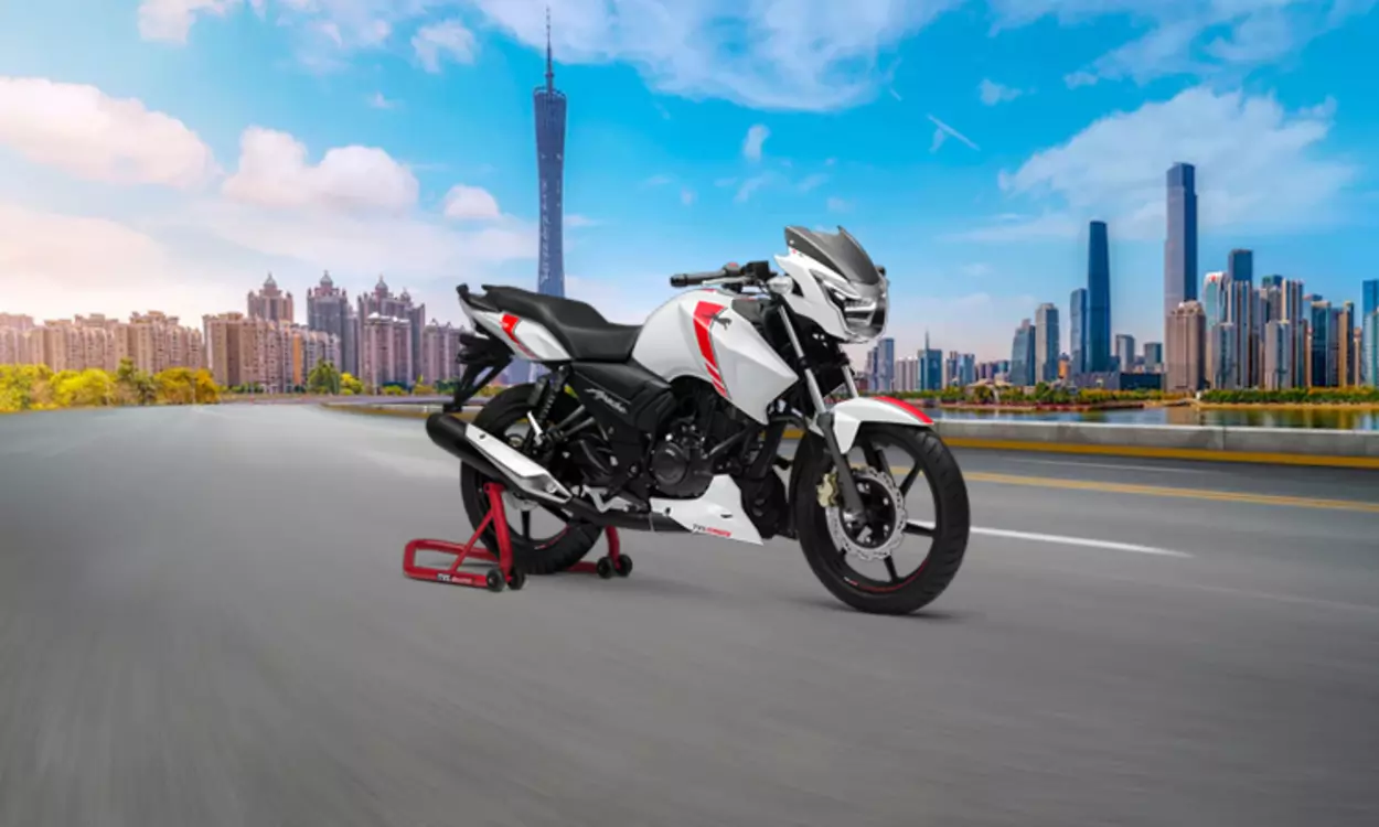 Tvs Apache Rtr 160 2v Bs6 2020 Matte Blue Whats New Exhaust All Details Youtube