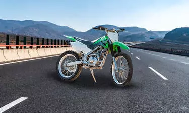 Off Road Kawasaki KLX 140G Off Road Bike,price starts at Rs.4,06,600 Off Road Kawasaki KLX 140G Off Road Bike
