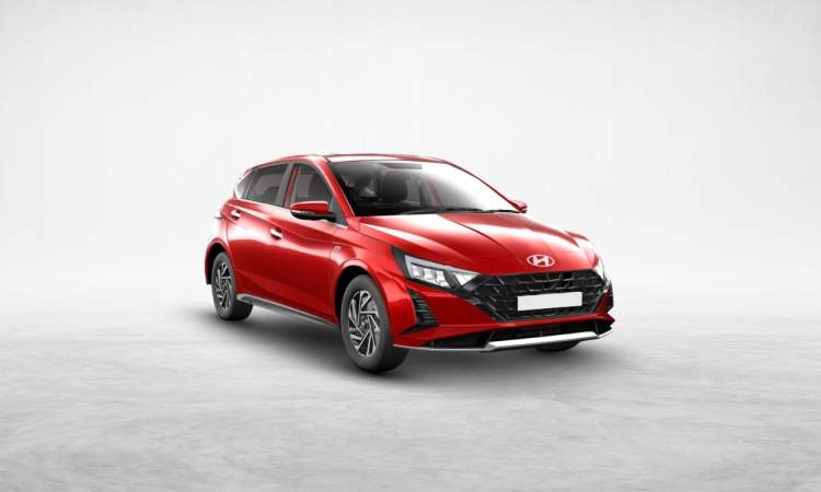 Hyundai Elite i20 Fiery Red Dual Tone colour - carandbike