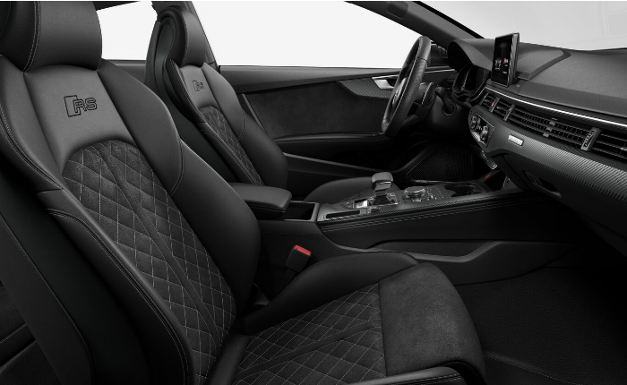 Audi Rs5 Front Seat View