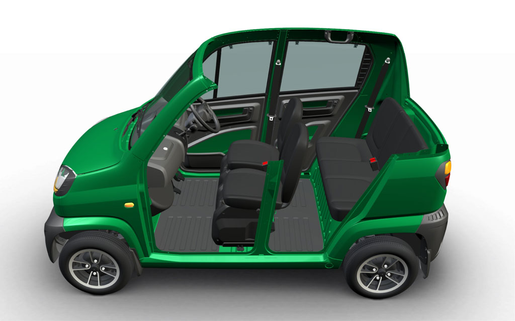 Electric Car New Bajaj Qute Car Price Qute Price Bajaj Re Wheeler