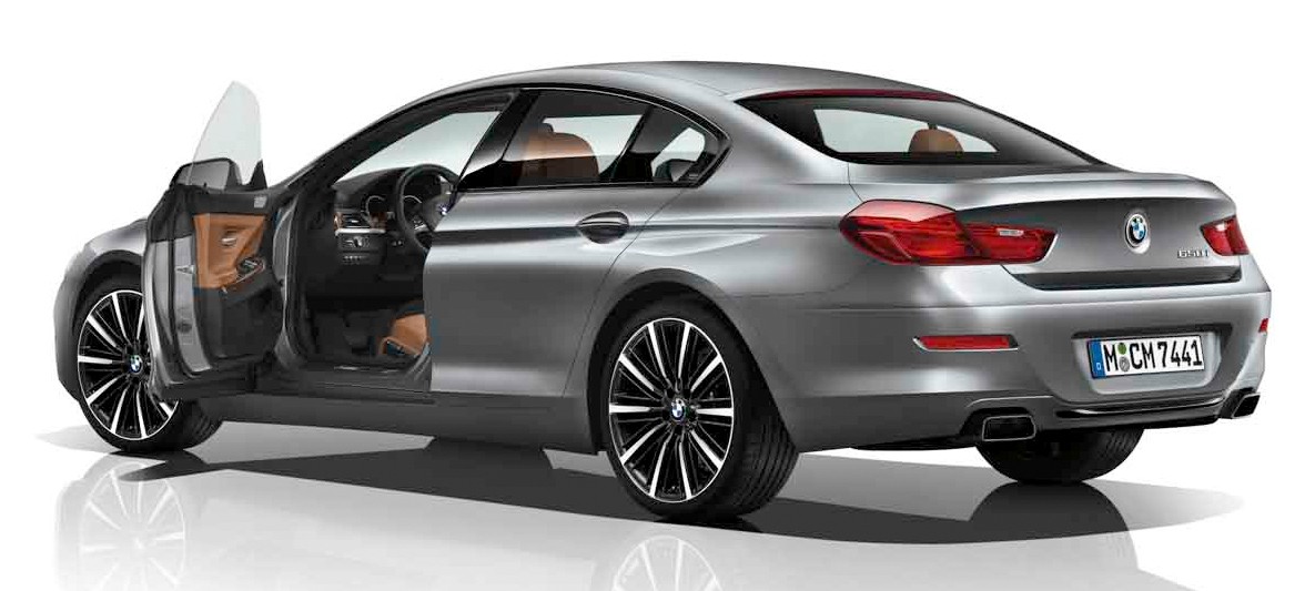 Bmw 6 Series Rear View