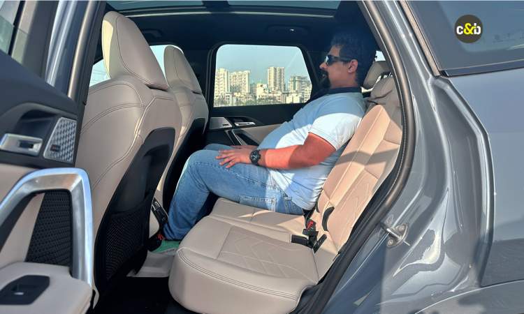 Bmw Ix1 Rear Spacious Seats