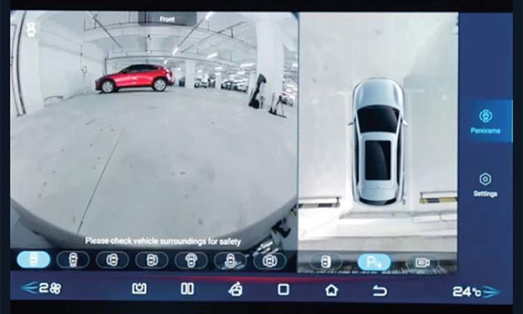 360° Holographic Transparent Imaging System