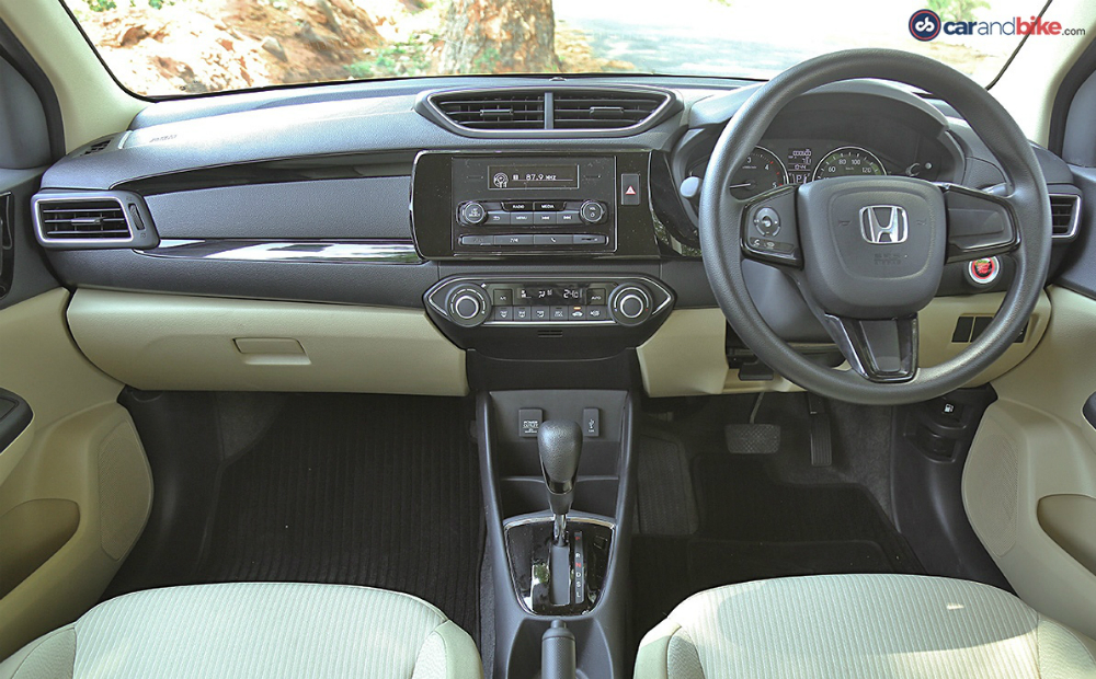 New Honda Amaze Dashboard