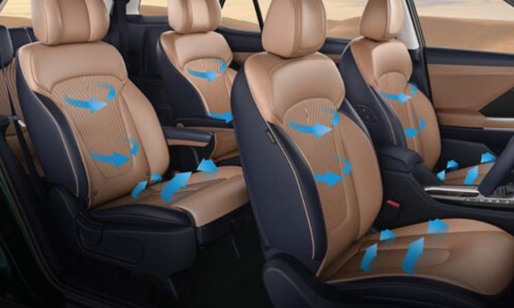 1st & 2nd Row Ventilated Seats