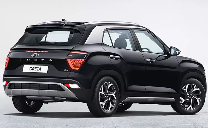 Hyundai Creta Rear View