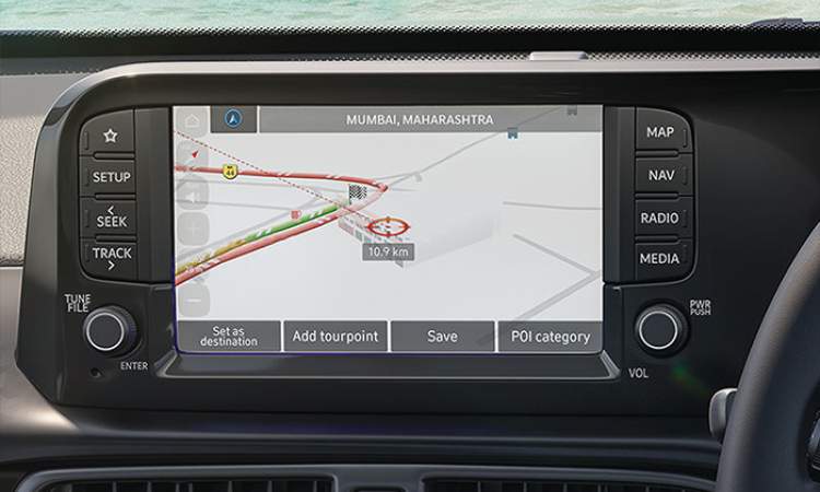 Onboard navigation in infotainment