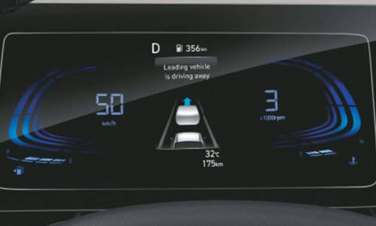 Leading vehicle departure alert (LVDA)