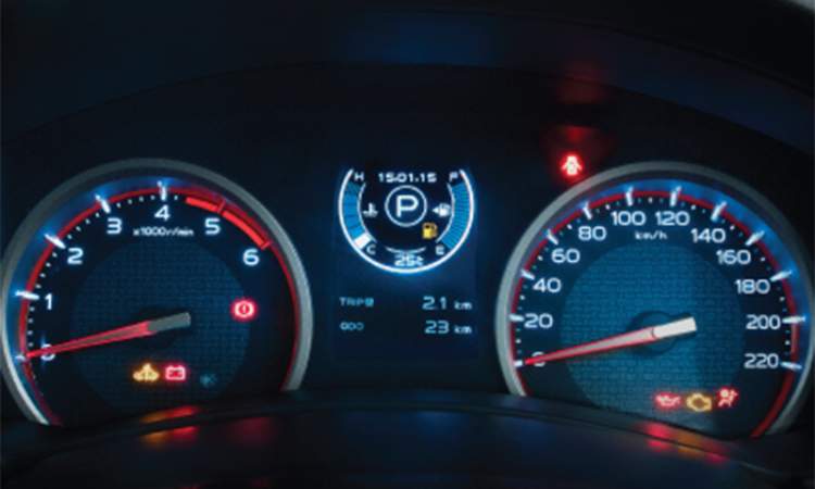 3D Electro-Luminescent Instrument Cluster