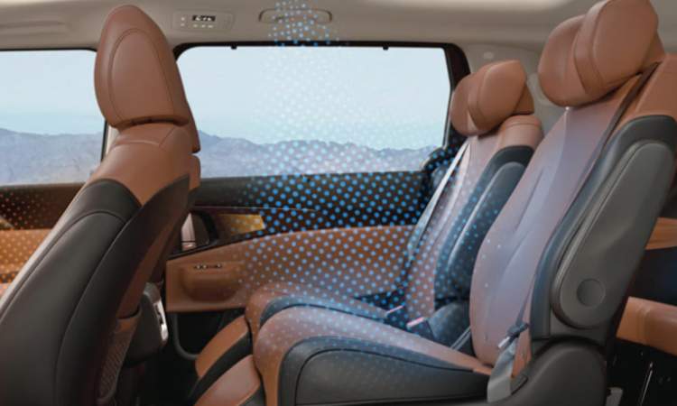 Kia Carnival  Rearseat
