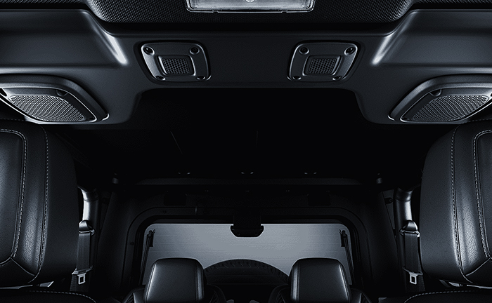 Roof-Mounted Speakers