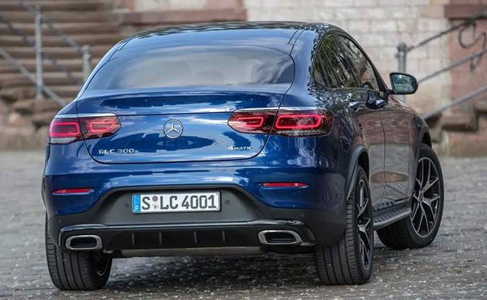 Meceredes Amg 43 Coupe Rear View