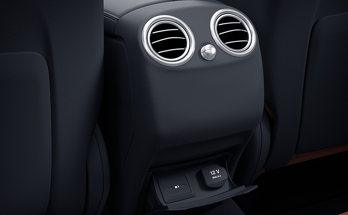 Mercedes Benz Glc Usb Port In Rear