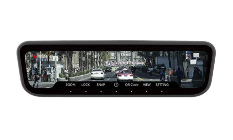 HD Rearview mirror with DVR