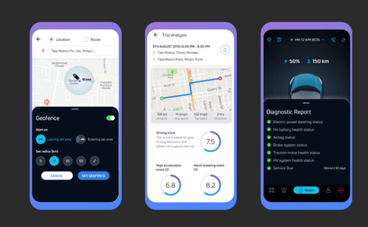 Connect app with car