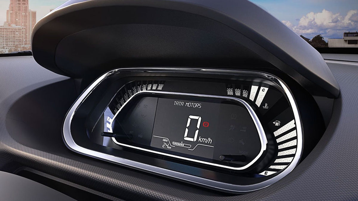 Tata Tigor Fully Digital Instrument Cluster