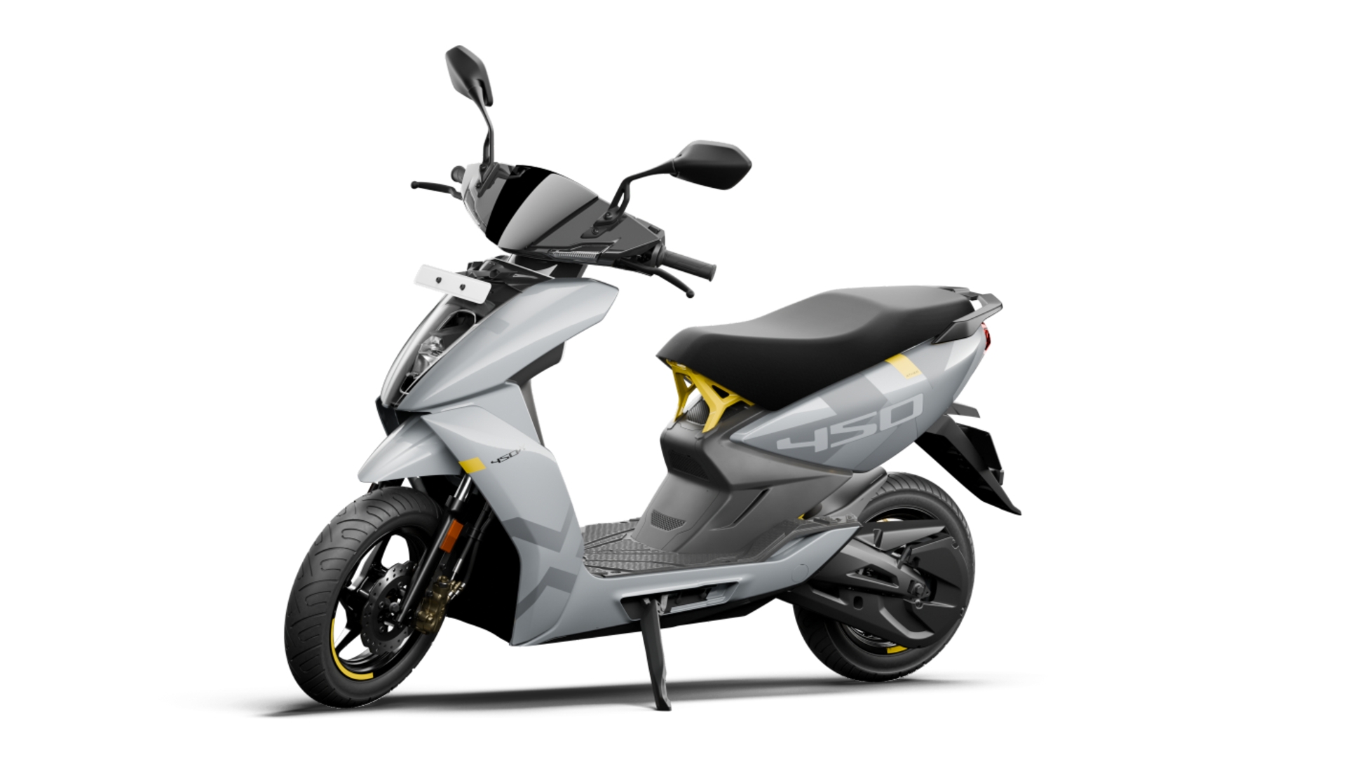 2026 Ather 450 X Overtones Lunar Grey m1