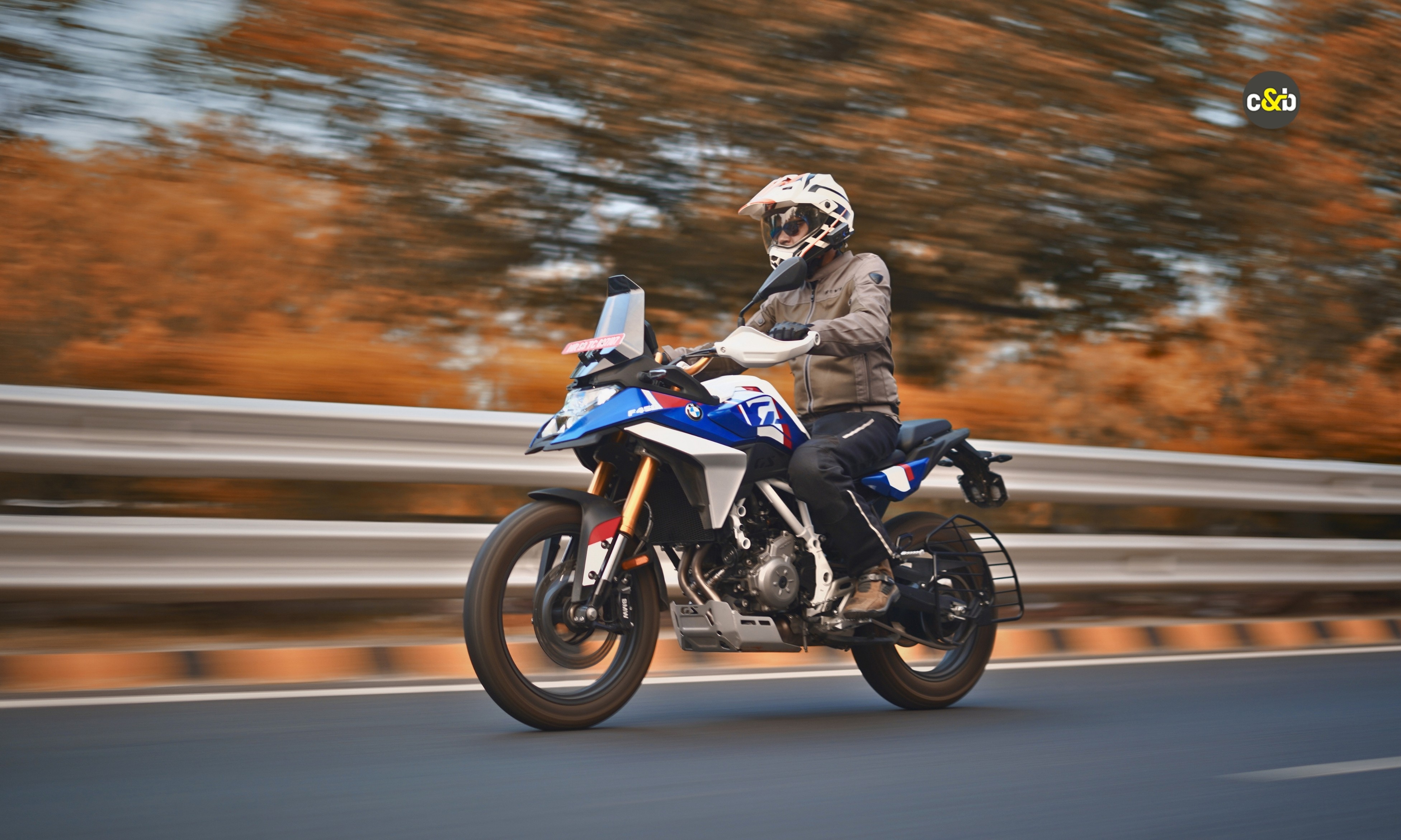 BMW F 450 GS Ride View