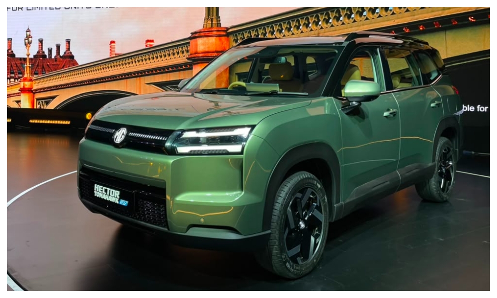 MG Hector Tomhawk EV Exterior