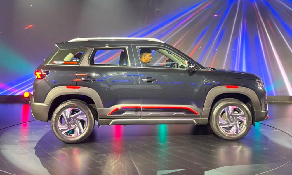 2026 Maruti Suzuki Brezza facelift side