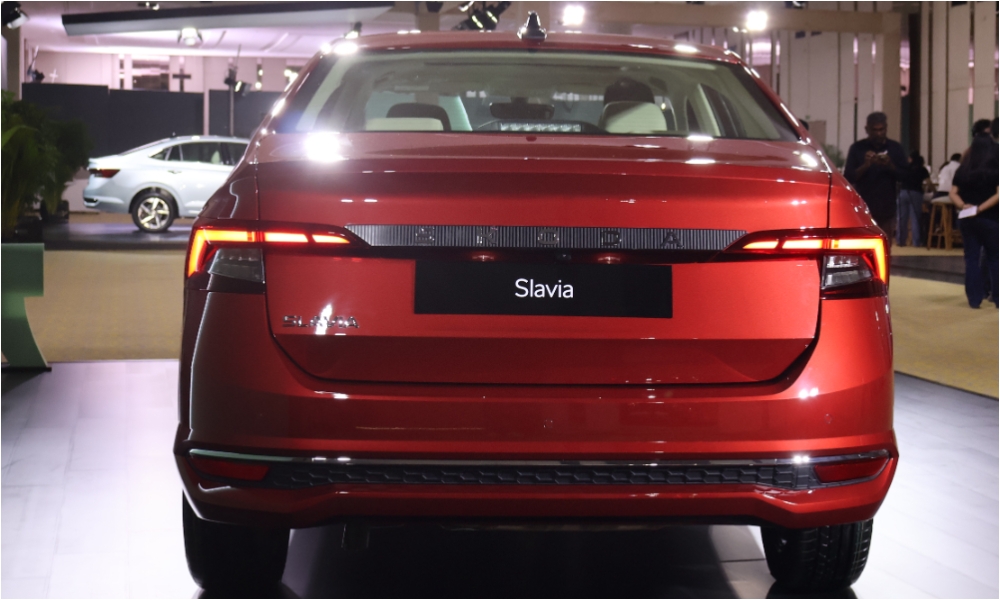 2026 Skoda Slavia Facelift rear