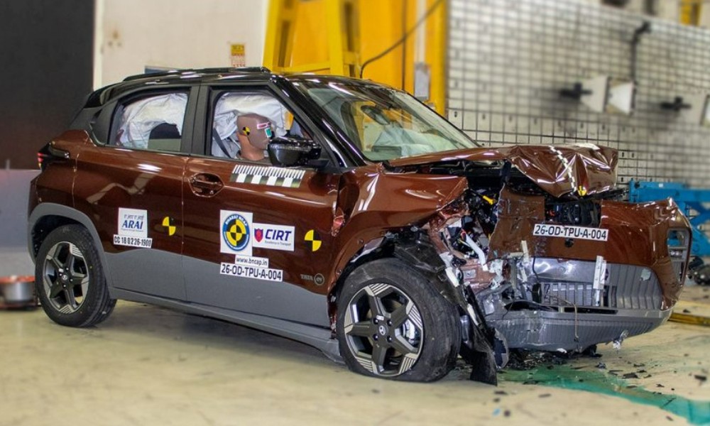 2026 Tata Punch EV Facelift Bharat NCAP Rating 1
