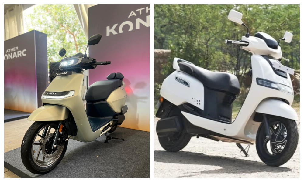 Ather Konarc vs TVS i Qube 1