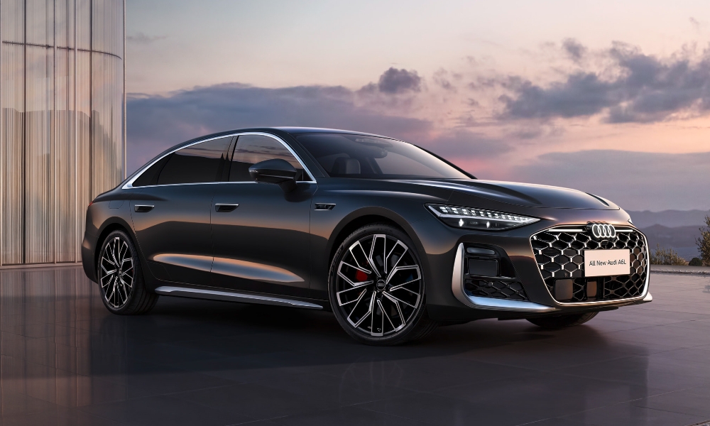 New Audi A6 Long-Wheelbase Makes Global Debut; Wheelbase Stretched By Over 130 mm