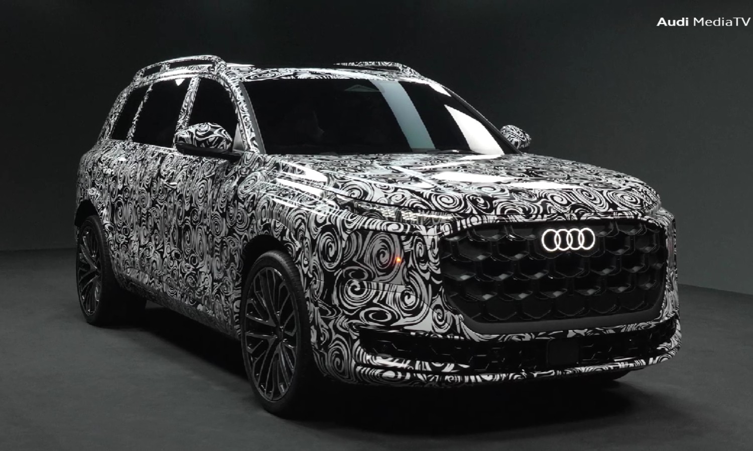 All-New Audi Q9 Flagship SUV Previewed Ahead Of Debut; Interior Revealed