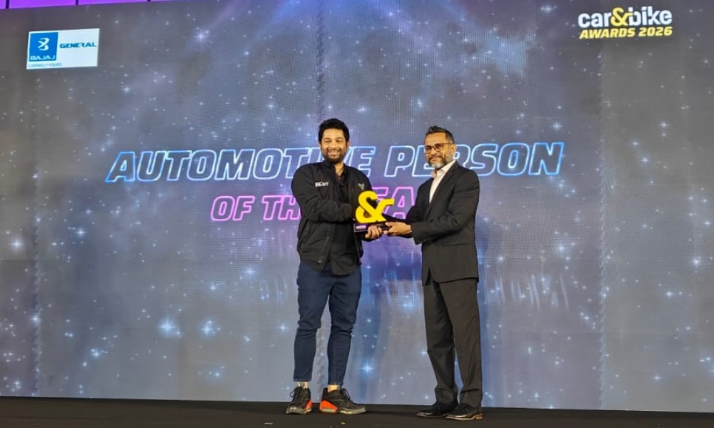 carbike Awards 2026: Narayan Subramaniam Named Automotive Person Of the Year