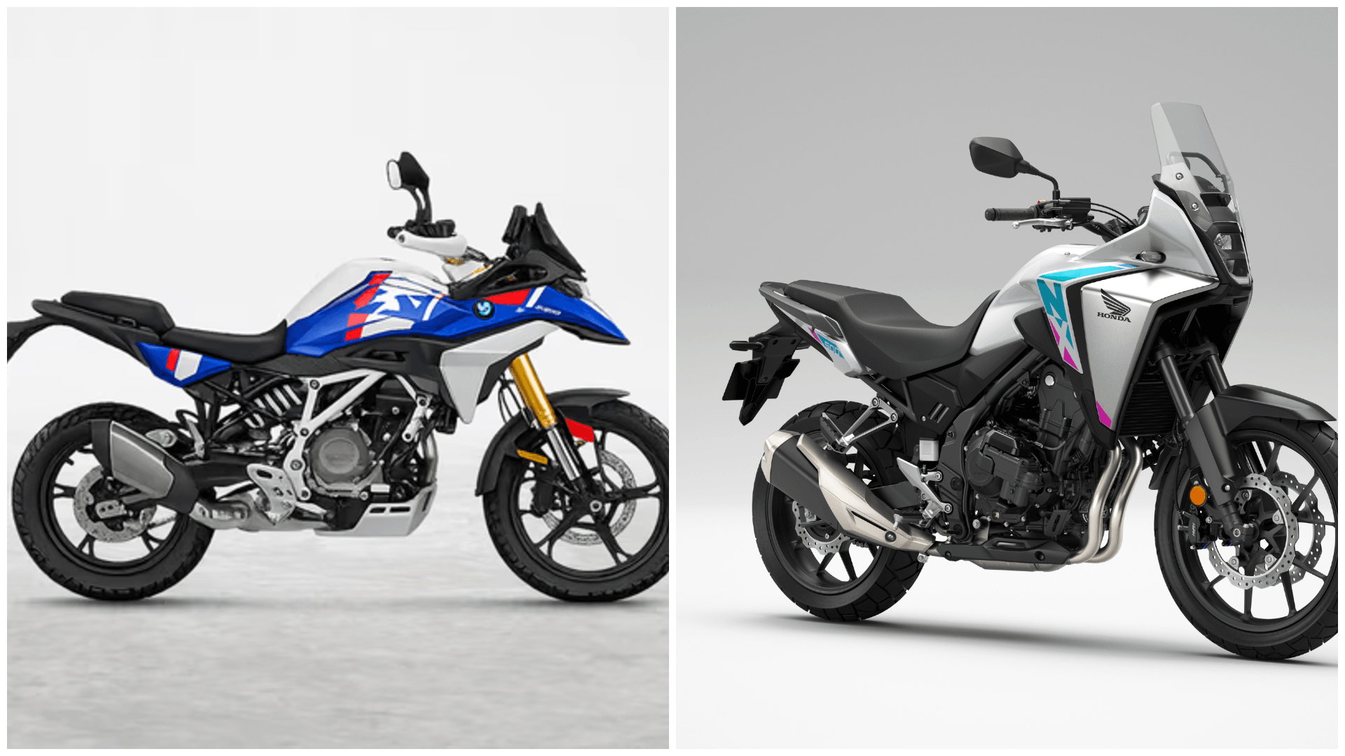 BMW F 450 GS Vs Honda NX500 Specifications Comparison