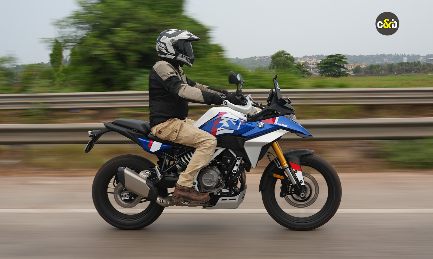 BMW F 450 GS Ride View