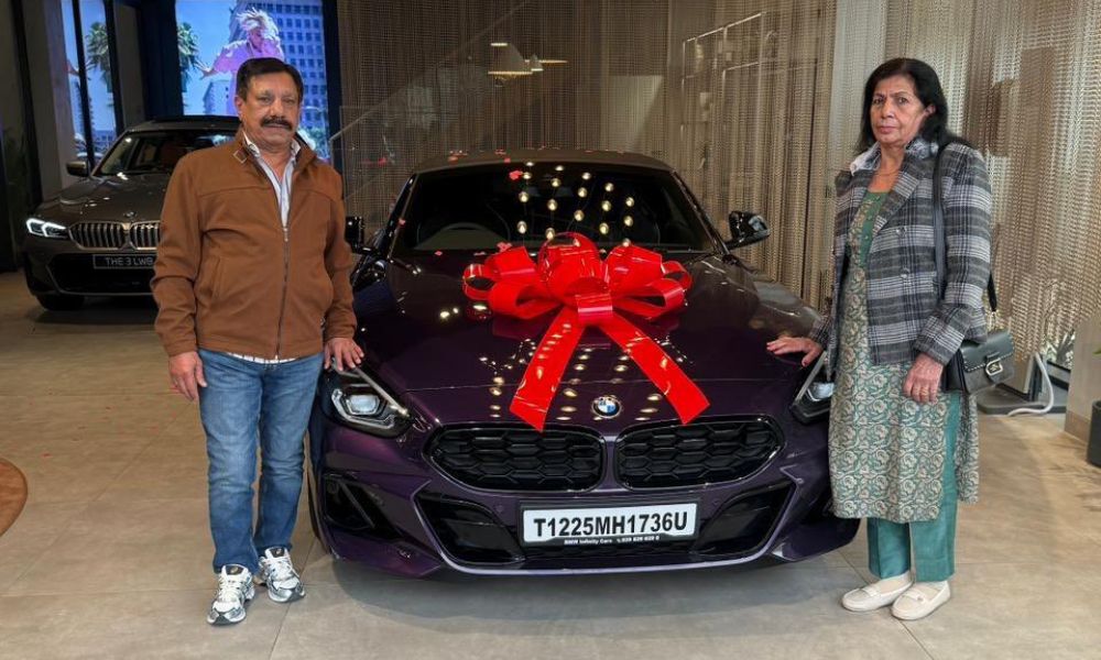 Yuzvendra Chahal buys a brand new BMW Z4 Convertible two door luxury car