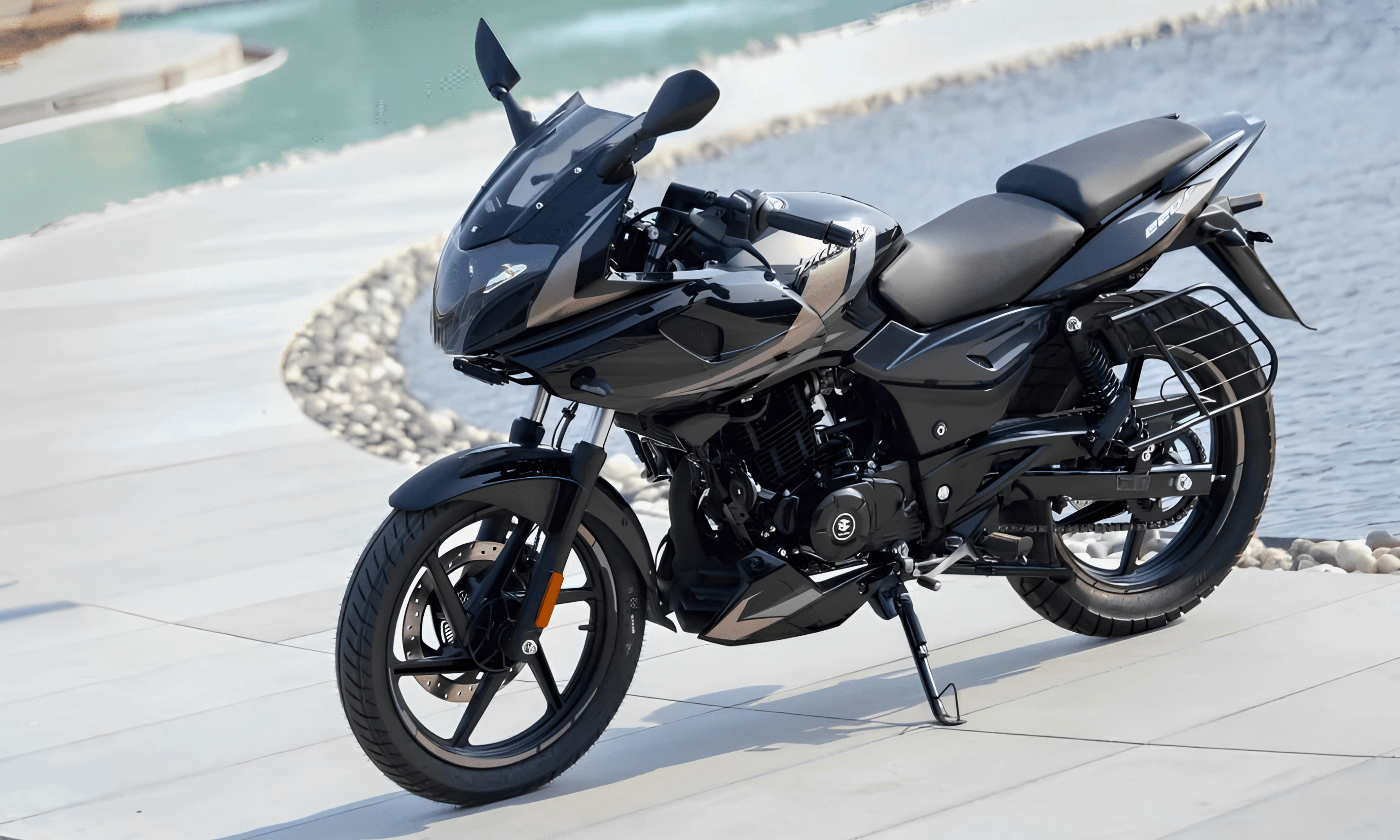 Bajaj Pulsar 220 F LED headlight update 1