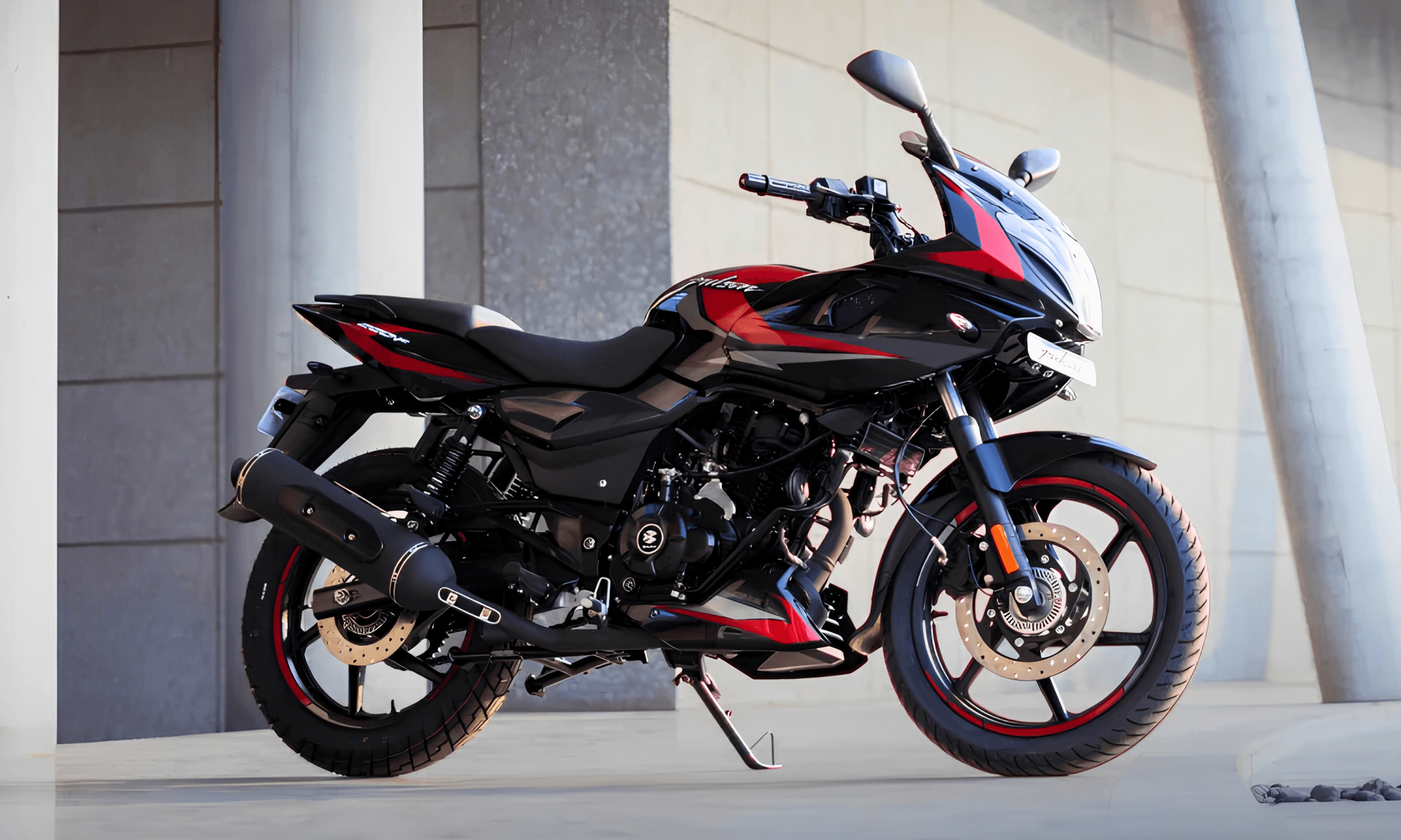 Bajaj Pulsar 220 F LED headlight update 2