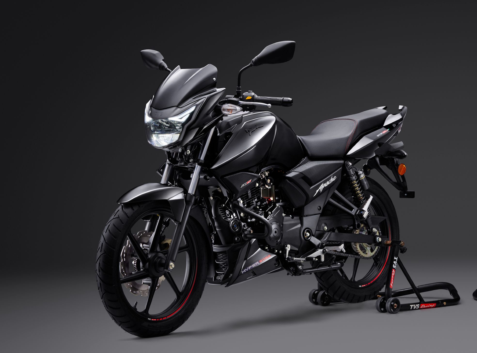 Tvs Apache Rtr 160 Hyper Edge Apache Hyper Edge Showing