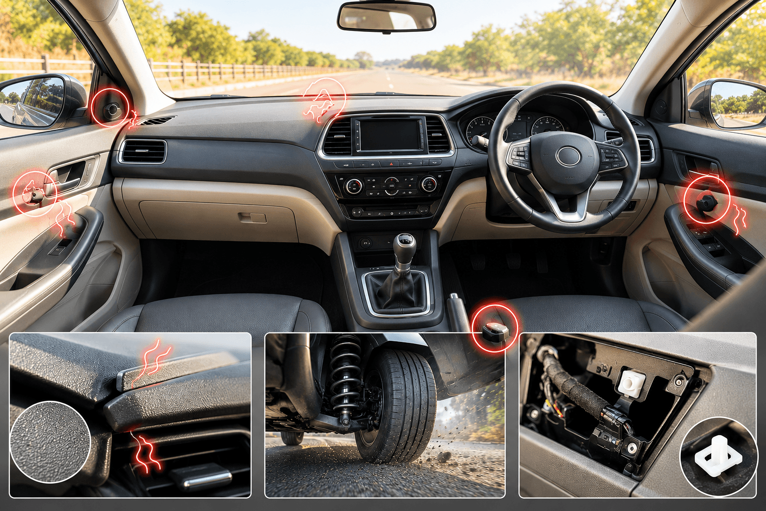 Why Some Cars Develop Cabin Rattles Faster Than Others