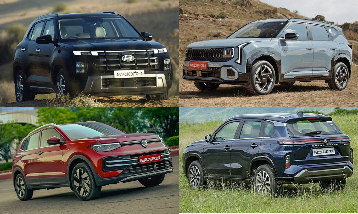 Creta Seltos Grand Vitara Taigun 02