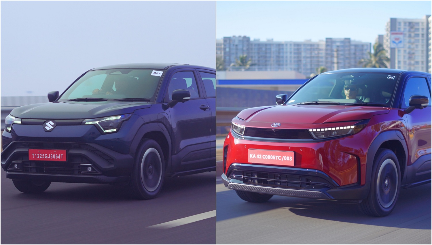 Maruti Suzuki E Vitara vs Toyota Urban Cruiser EBella: Specifications & Features Comparison
