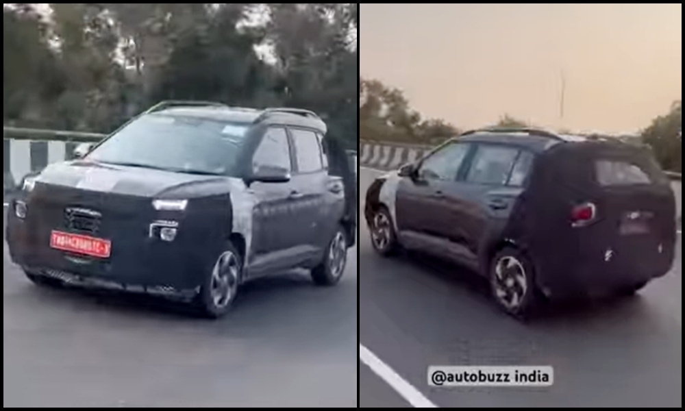 Hyundai Exter Facelift Spied Testing Ahead Of 2026 Launch
