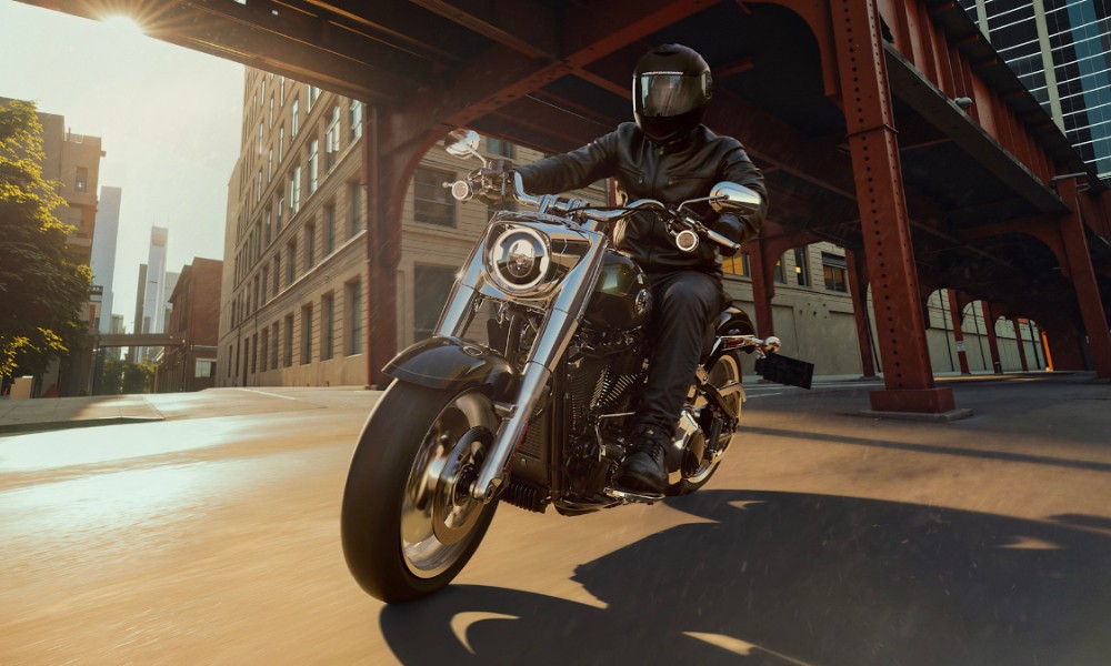 Harley Davidson Fat Boy carandbike