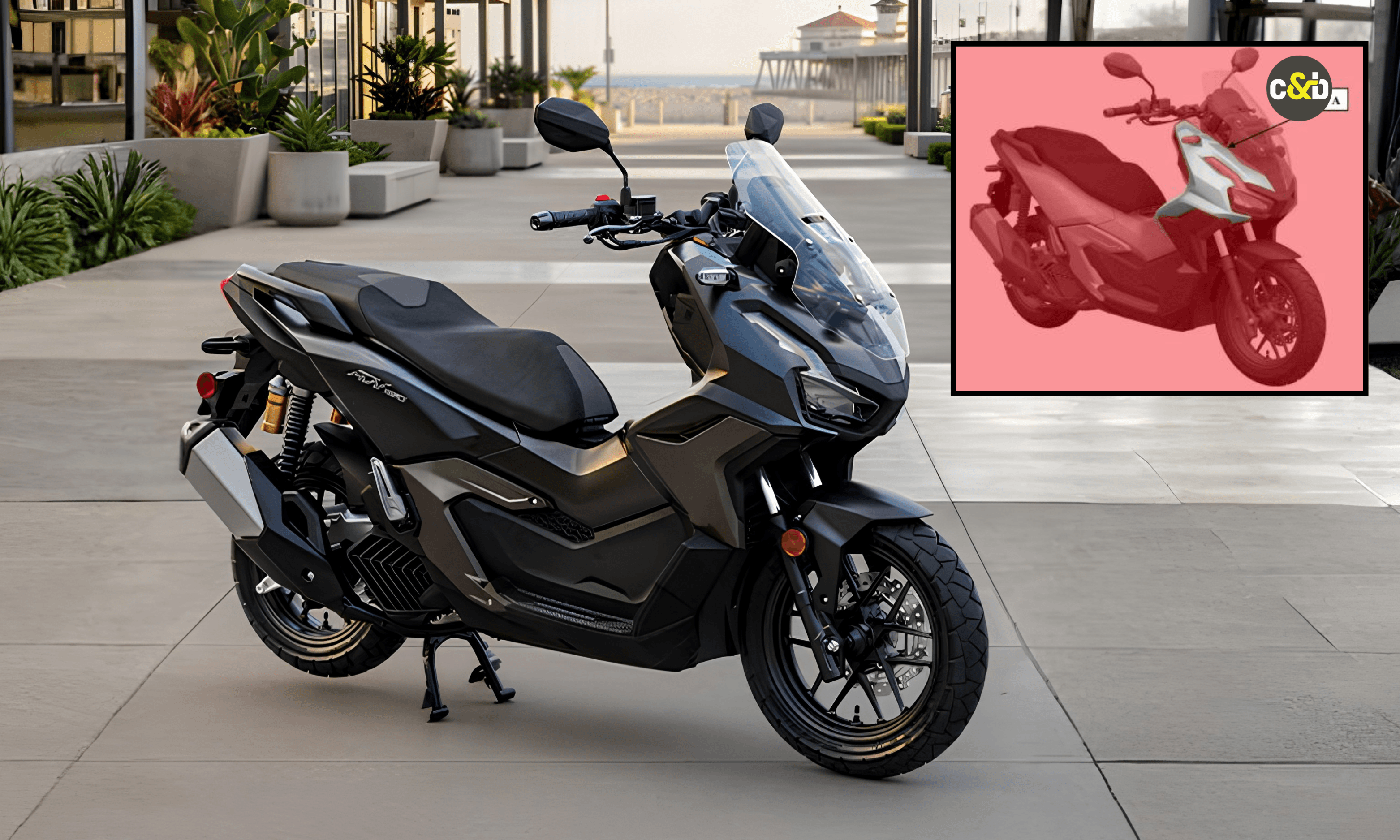 Honda ADV 160 Design Patented In India
